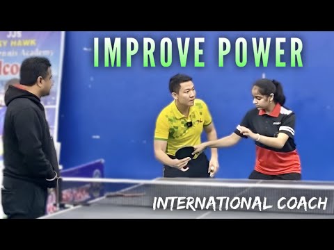 Improved the power of Forehand Topspin against Backspin (high level)