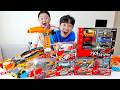 Yejun New Car Toy Playset Unboxing Transformer Excavator Trucks