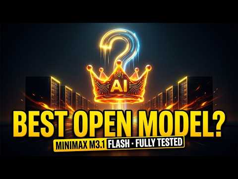 MiniMax M3.1 Flash - The Best Open Model?