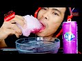 ASMR Drinking Fanta Grape Flavor Ice Cereals Extreme Crunchy EP 387 I BoonTube
