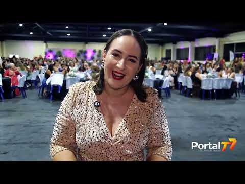 Mais de 1.200 mulheres celebram noite especial em Maripá com homenagens, música e confraternização