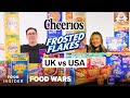 US vs UK Cereals: Frosted Flakes, Cheerios, and More | Food Wars