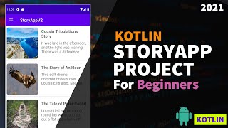 StoryApp Project With Kotlin | Part- 2| Beginners Android App Development Project
