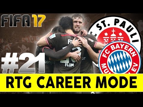 FIFA 17 | RTG Career Mode | #21 | BAYERN MUNICH AWAY & WOLFSBURG AT HOME!!!
