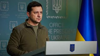 Zelenskyy to Russia: 'It's time to talk'