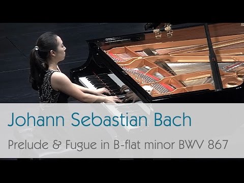 Video thumbnail for Prelude and Fugue in B-flat minor, BWV 867