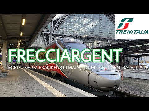 Frecciargento ETR610 (ECE151 from Frankfurt (Main) to Milano Centrale)