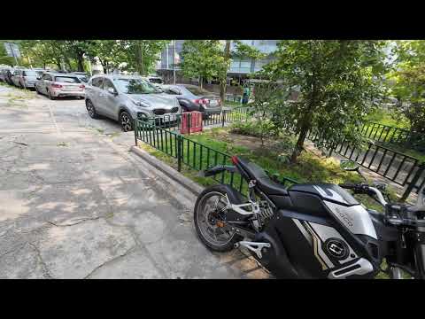 Iunie 2025, Bucuresti, Super SOCO TSX, Electric bike