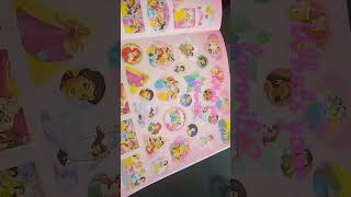 BARBIE AND PRINCESSES COLORING BOOK WITH STICKERS, !!  😍😍😍😍.  Books 2023, Thursdays surprize!!😍😍😍😍😍😍
