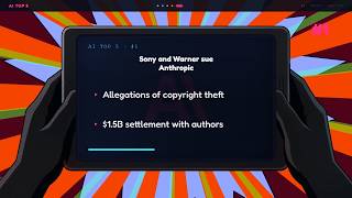 Sony and Warner Sue Anthropic, Naming Amodei Personally | AI Top 5