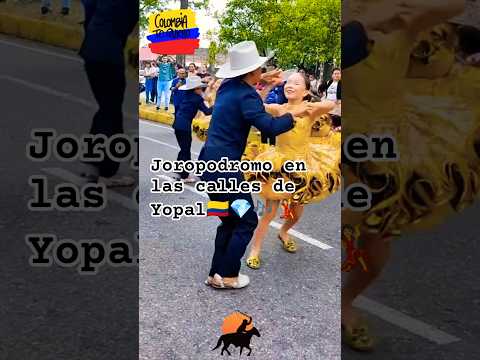 así se baila joropo, en las calles de Yopal Casanare, llano orientales de colombia 🇨🇴#joropo#llanera