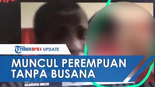 Muncul Perempuan Tanpa Busana di Belakang Dosen Uncen saat Isi Webinar: Ini Anak Saya, Habis Mandi