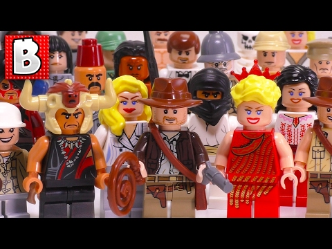 Every LEGO Indiana Jones Minifigure Ever Made!!! | Full Collection Review