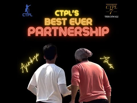 CTPL's BEST PARTNERSHIP Ever! Ajinkya Gadge & Amar Tandon #ctpl #kgfchapter2 #cricket #kgf #kgf2