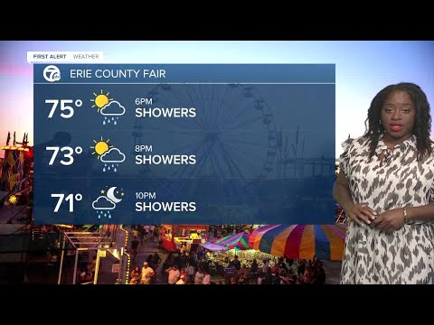 7 First Alert Forecast 12 p.m. Update, Monday, August 16