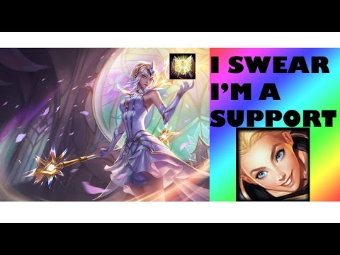 How do supportr? - Elementalist Lux gameplay