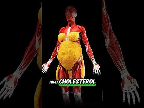 High Cholesterol = Heart Attack?     #cholesterol #heartattack #hearthealth #shorts
