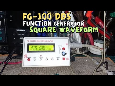 FG-100 DDS Function Generator for Square Waveform
