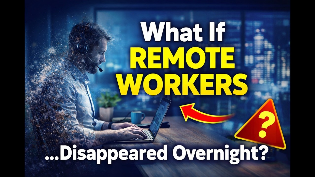 What If Remote Workers Disappeared Tomorrow? The Hidden Collapse No One Sees Coming