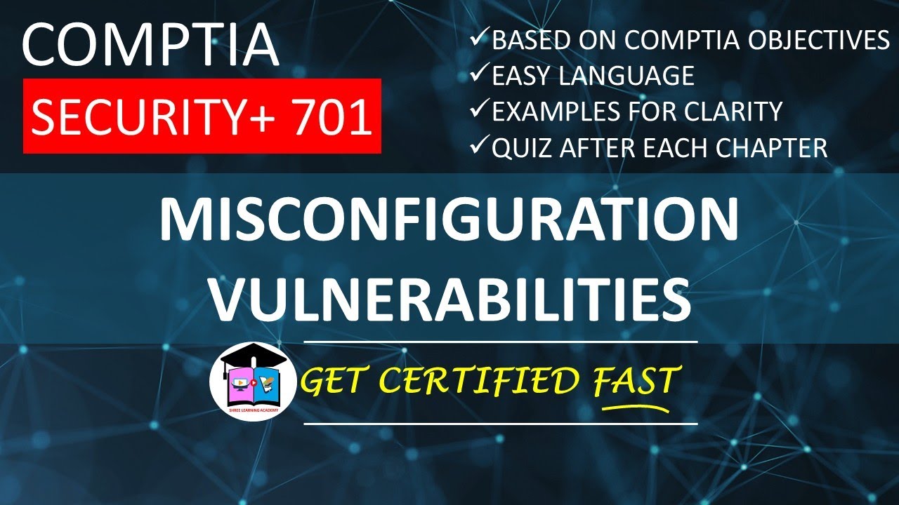 Misconfiguration Vulnerabilities | CompTIA Security+ 701