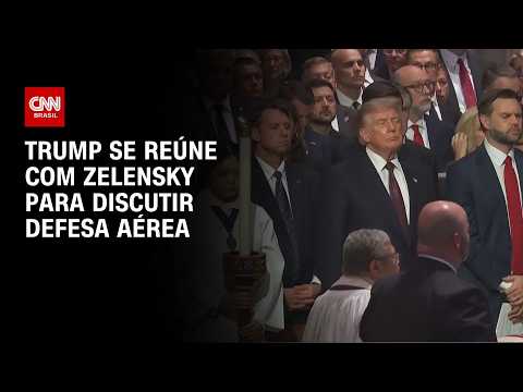 Zelensky e Trump discutem defesa aérea e retomada da diplomacia com Moscou | CNN 360°