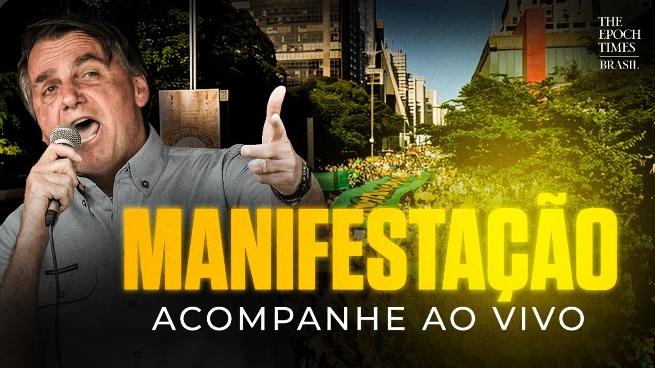 [AO VIVO] ACOMPANHE a manifestação na Av. Paulista