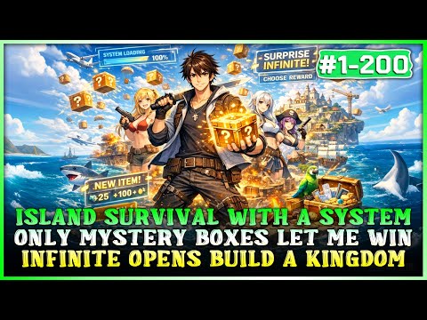 Island Survival: I Can Only Build a Kingdom by Opening Infinite Mystery Boxes Through the System!