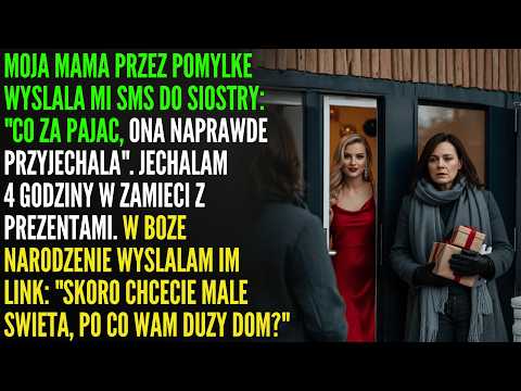 Mama napisała „Co za pajac” po 4h jazdy — więc sprzedałam jej dom w święta