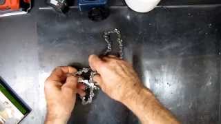The Best Method to Untangle a Chainsaw Chain