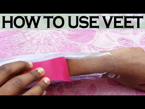 How To Use Veet Hair Removal Cream | How To Remove Hair | Veet Sensitive Hair Removal Cream