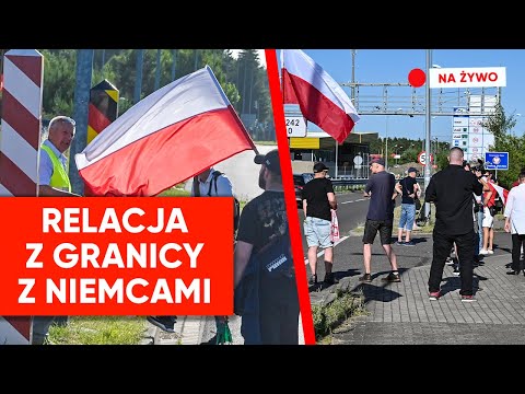 Relacja z granicy z Niemcami, Słubice [NA ŻYWO]