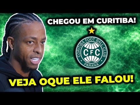 KENO CHEGOU EM CURITIBA PARA ASSINAR COM O COXA!
