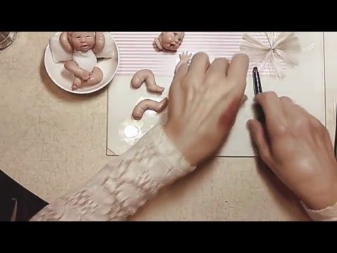 Painting & Make up - Mini Pose-Able Baby Part 5/8 (V09)