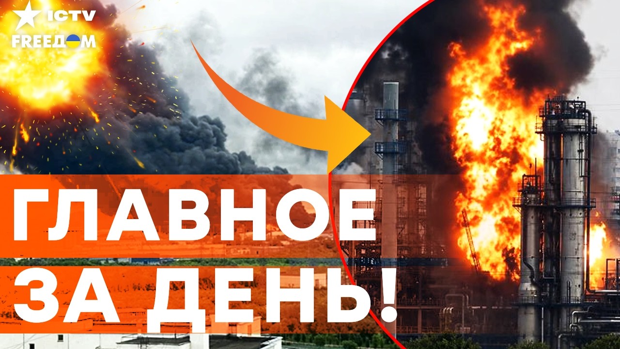 ВОТ ЭТО ТАМ ЖЕСТЬ! Россия ДОГОРАЕТ! ВСУ устроили огненное файер-шоу в КРЕМЛЕ! 