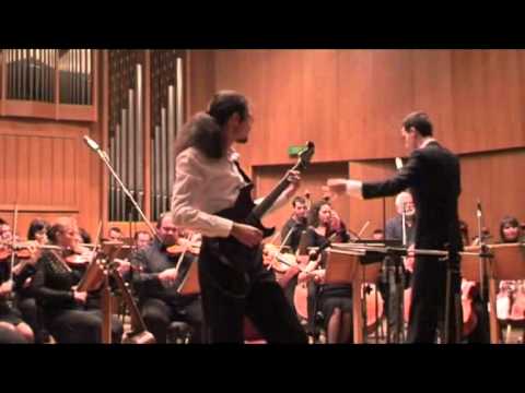 Vasil Belezhkov - 'Concerto for classical & electric guitar and orchestra' (1st movt.)