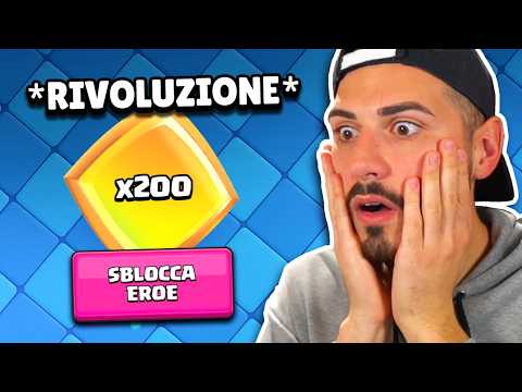 EROE GRATIS a SCELTA ORA... RIVOLUZIONE su Clash Royale!