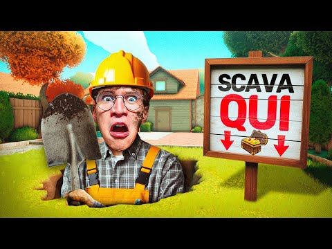 HO SCAVATO UN BUCO NEL MIO GIARDINO PER TROVARE UN TESORO INESTIMABILE | A Game About Digging A Hole