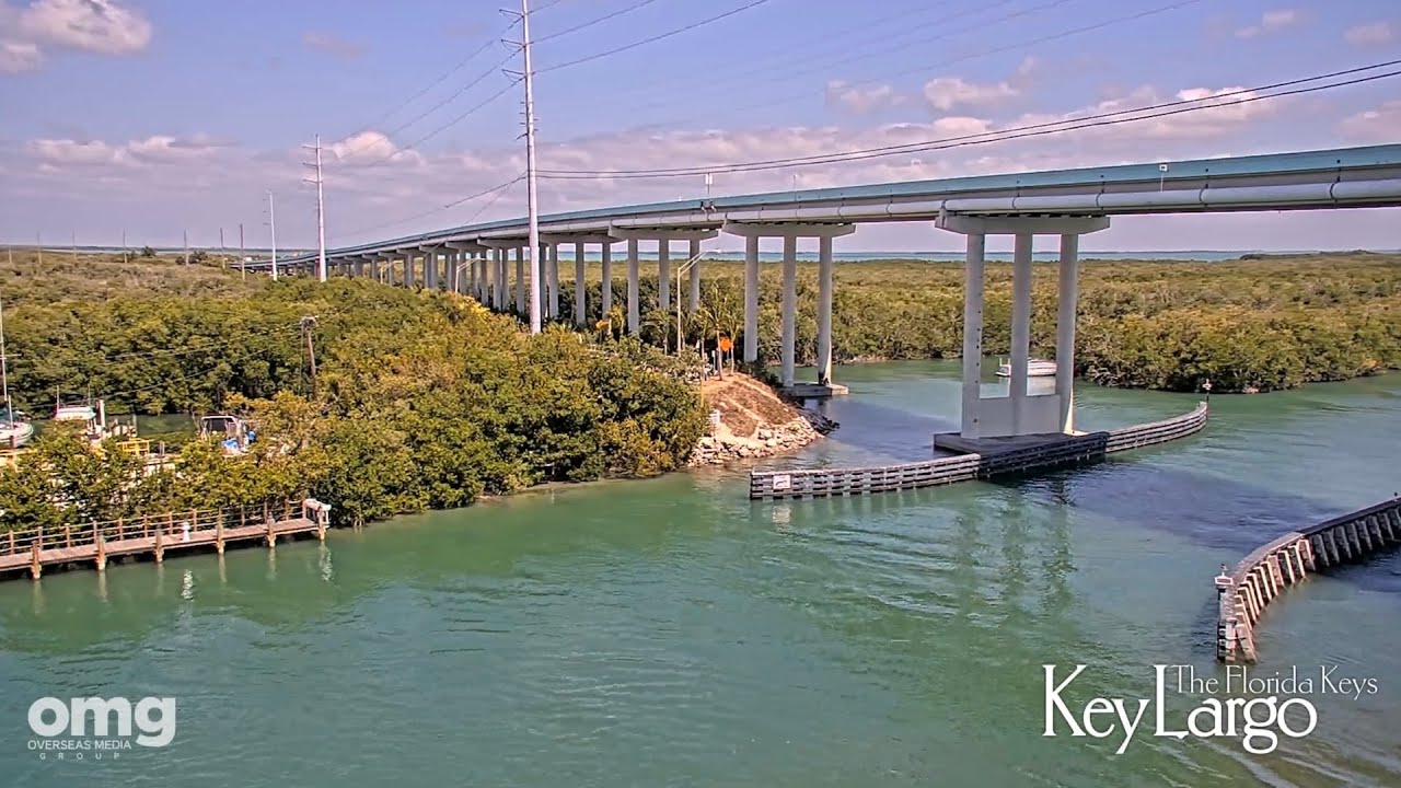 Jewfish Creek Bridge Webcam in Florida live webcam