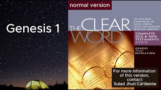Genesis 1 (Clear Word Bible) #clearword #jackblanco