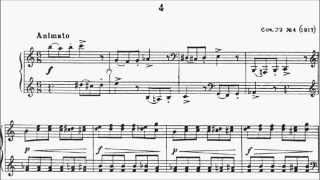 HKSMF 67th Piano 2015 Class 126 Grade 7 Prokofiev Visions Fugitives Op.22 No.4 Animato Sheet Music