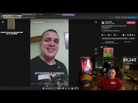 BAKA PRASE REAGUJE NA TIKTOKOVE UCESNIKE BOKS MECA *Marko Jack Je Presmesan*