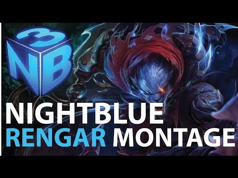 NightBlue3 - Best Rengar OneShot Plays Montage