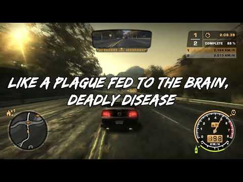 NFS Most Wanted OST - Blinded in Chains - Avenged Sevenfold With lyrics and Uncensored