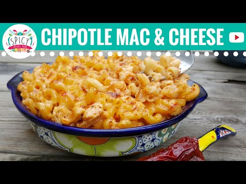 Macaroni and Cheese with Chipotle | TexMex Recipes and Mexican Food - Spicy Latina Mom