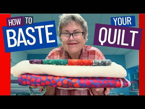 🧵 Quilt Sandwich Tricks Every Beginner Should Know- How to Baste Your Quilt.