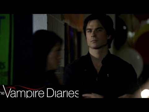 TVD 2x2 - Stefan Arm wrestles Mason / Damon finds out Caroline is a Vampire