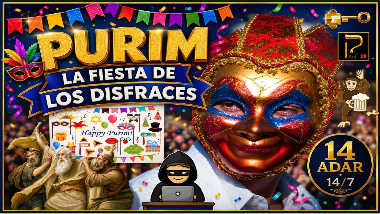 PURIM Y LA FIESTA DE LOS DISFRACES: OTRA LLAVE PARA ROMPER EL HECHIZO