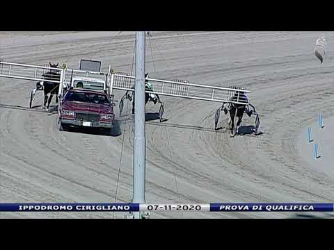 Aversa trotto 7 Novembre 2020 - Prova di qualifica