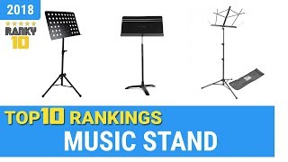 Video thumbnail for Best Music Stand Top 10 Rankings, Review 2018 & Buying Guide by Ranky10