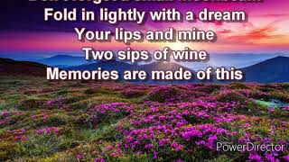 Memories are made of this  PERRY COMO       2pds